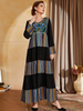  Jalabiya Kaftan Arabic Burka Prayer Dubai Modern Burqa Thobe Plus Size 2022 Jilbab Islamic Clothing Modest Muslim Women Maxi Dress Abaya