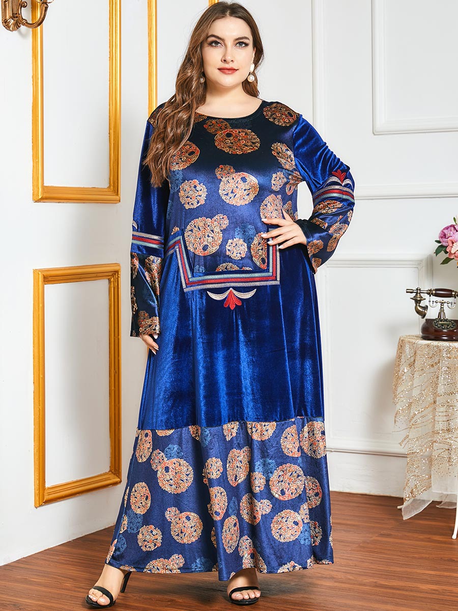  Lady Burka Modern Thobe Islamic Clothing Dubai Plus Size Burqa Modest Women Arabic Fashion Jilbab Kaftan 2022 Jalabiya Muslim Maxi Dress Abaya