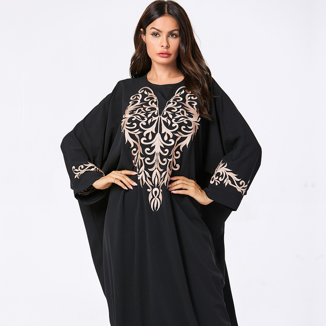  Turkish Muslim Dresses Islamic Clothing Borka Musulmane Hijabi Burka Vetements Kaftan Modest Dubai Kaftan Femme Turkish Burqa Women Maxi Dress Abaya