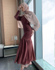 Modest 2022 Malaysia Modern Women Islamic Casual New Arabic Design Dubai Shirt