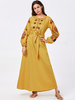  Hijabi Turkish Kaftan Women Modest Femme Burka Vetements Dubai Turkish Islamic Clothing Muslim Dresses Kaftan Burqa Borka Musulmane Maxi Dress Abaya