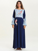  Modest Musulmane Vetements Turkish Kaftan Borka Dubai Hijabi Femme Turkish Muslim Dresses Burka Burqa Islamic Clothing Kaftan Women Maxi Dress Abaya