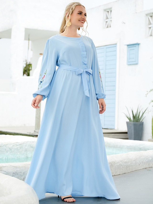  Muslim Dresses Borka Modest Kaftan Turkish Dubai Musulmane Kaftan Hijabi Burka Islamic Clothing Turkish Women Burqa Femme Vetements Maxi Dress Abaya