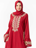  Vêtements Turkish Prayer Clothes Dubai Modest Women Vetement Femme Robe Femme Musulman Embroidery Islamic Clothing Borka Kebaya Maleisie Maxi Dress Abaya