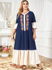  Plus Size Fashion Muslim Modern Burka Modest Musulmane Dubai Turkish Women Vetements Arabic Kaftan 2022 Hijabi Islamic Clothing Femme Burqa Maxi Dress Abaya