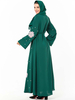  Hijabi Vetements Dubai Modern Musulmane Plus Size Femme Fashion Muslim Burka Turkish Kaftan Modest Islamic Clothing Women Arabic 2022 Burqa Maxi Dress Abaya