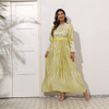 2022 New Muslim Solid Color Sequined Slim Dress Abaya