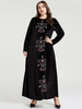  Plus Size Dubai Turkish Kaftan Islamic Clothing Hijabi Burqa Vetements Muslim Modern Arabic Fashion Musulmane Burka 2022 Women Modest Femme Maxi Dress Abaya