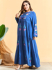  Burqa 2022 Hijabi Women Islamic Clothing Plus Size Modest Musulmane Arabic Modern Burka Fashion Dubai Turkish Muslim Femme Vetements Kaftan Maxi Dress Abaya