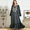  2022 Muslim Modest Arabic Turkish Kaftan Dubai Burka Hijabi Fashion Musulmane Women Modern Burqa Vetements Plus Size Islamic Clothing Femme Maxi Dress Abaya