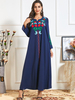  Borka Vetement Femme Prayer Clothes Vêtements Dubai Turkish Embroidery Women Modest Kebaya Maleisie Islamic Clothing Robe Femme Musulman Maxi Dress Abaya