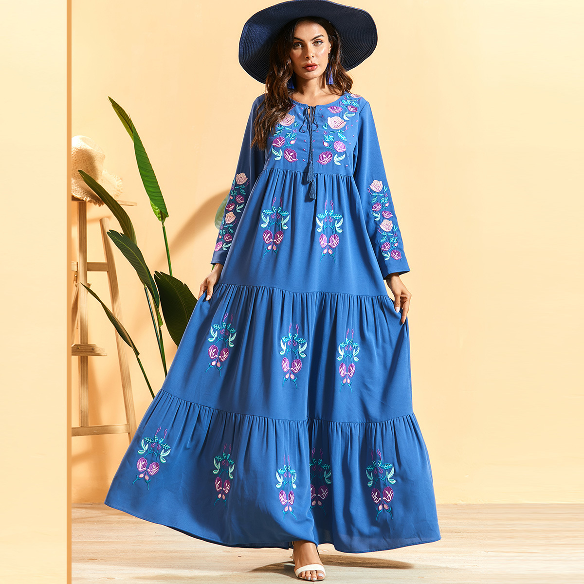  Modest Islamic Clothing Women Fashion Dubai Femme Vetements Burka Turkish 2022 Muslim Modern Burqa Musulmane Arabic Hijabi Kaftan Maxi Dress Abaya