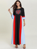  Women Kebaya Maleisie Islamic Clothing Embroidery Dubai Turkish Borka Vêtements Robe Femme Musulman Vetement Femme Prayer Clothes Modest Maxi Dress Abaya