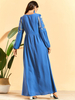  Turkish Hijabi Burqa Kaftan Femme Islamic Clothing Muslim Modest Burka Arabic Vetements Musulmane 2022 Women Dubai Modern Fashion Maxi Dress Abaya
