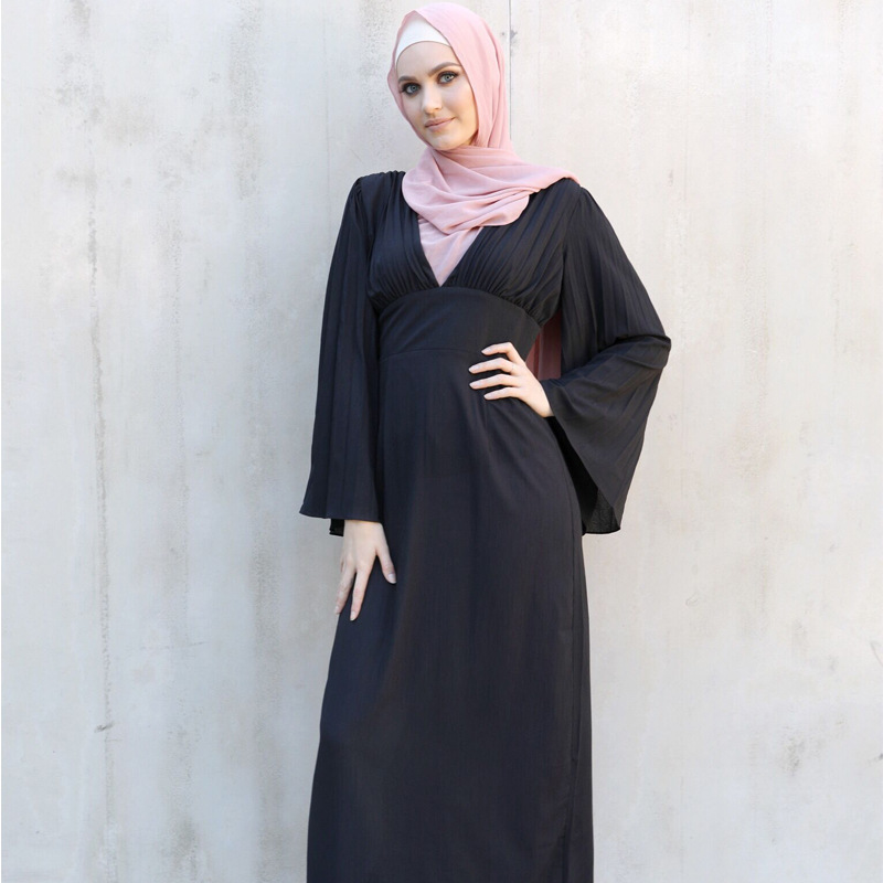 Women Casual 2022 Modern Arabic Malaysia Design New Design Salwar Kameez Islamic Robe Abaya