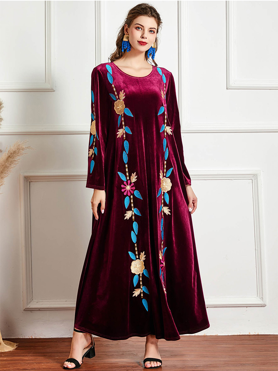  Fashion Kaftan Vetements Burka Muslim Modern 2022 Hijabi Turkish Women Femme Musulmane Arabic Islamic Clothing Modest Dubai Burqa Maxi Dress Abaya