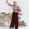 New Design Arabian Modern Arabic 2022 Modest Dubai Women Islamic Casual Shirt