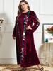  Musulmane Fashion Fabric Burka Women Turkish Modest Hijabi Dubai Kaftan Burqa Turkish Borka Cotton Muslim Dresses Islamic Clothing Femme Vetements Maxi Dress Abaya