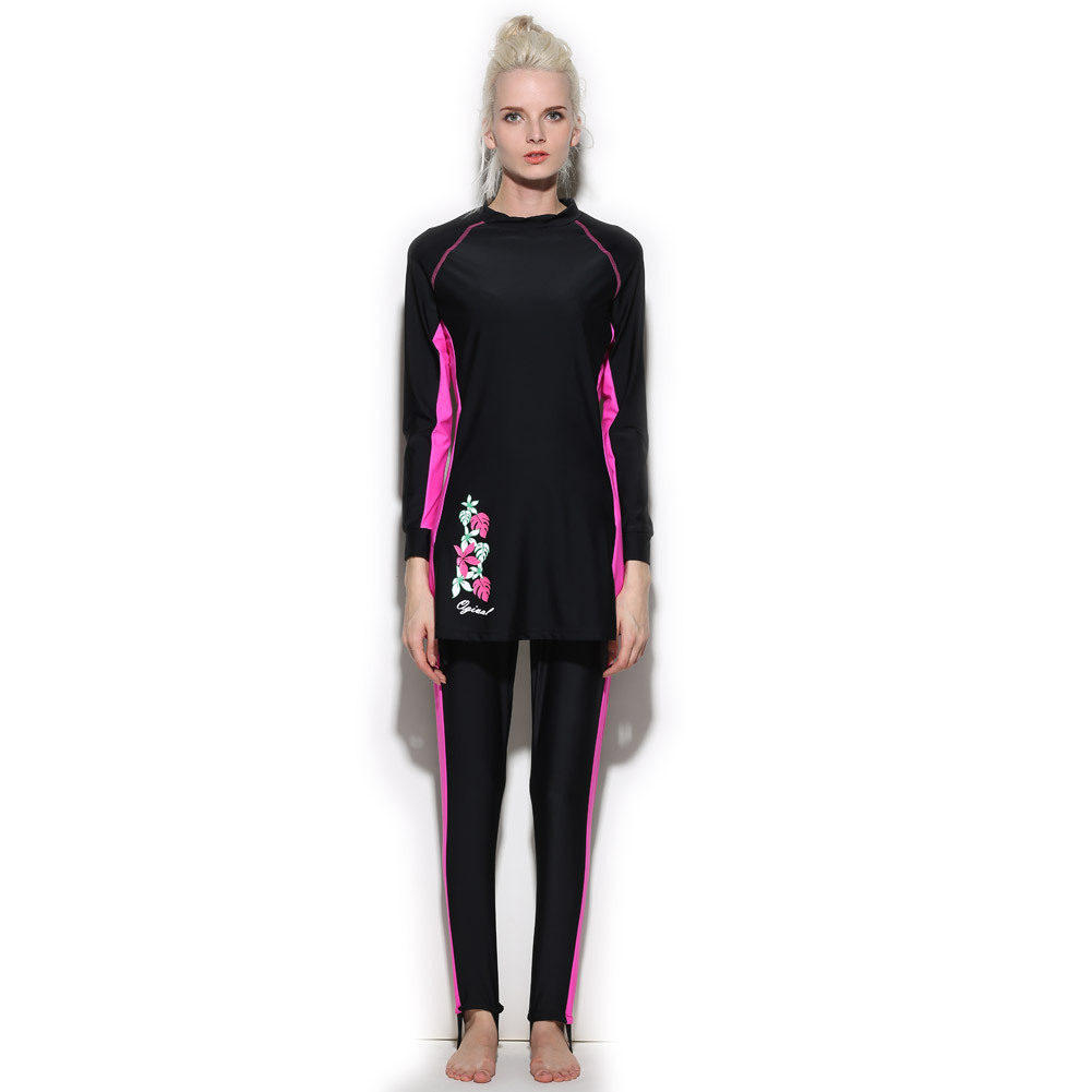 Plus Size Lady Wholesale Swimwear Islamic Fashion Modest Muslim Women's Burkini