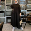  Modest Kaftan Caftan Morocco Islamic Clothing Muslim Kimono Dubai Robe Burka Arab Jalabiya Turkish 2022 Bat Sleeve Prayer Women Maxi Dress Abaya