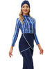 Plus Size Muslim Islamic Women's Lady Swimwear Wholesale Fashion Modest Burkini