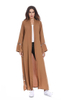  Open Abaya Kaftan Turkish Dubai Fashion Burka Muslim 2022 Arab Morocco Jalabiya Robe Kimono Islamic Clothing Modest Women Maxi Dress Open Abaya