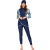 Women's Full Cover Swimsuits Plus Size Muslim Beach Islamic Modest Wholesale Swimwear Burkini