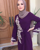  Islamic Clothing Bat Sleeve Dubai Kimono Robe Muslim Arab Kaftan Turkish Jalabiya Morocco Caftan 2022 Burka Modest Prayer Women Maxi Dress Abaya