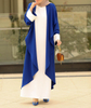  2022 Luxury Kaftan Morocco Burka Turkish Muslim Jalabiya Modest Islamic Clothing Kimono Arab Dubai Robe New Design Fashion Women Maxi Dress Abaya