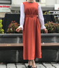  Burka 2022 Dubai Modest Turkish Kaftan Cotton Kimono Arab Islamic Clothing Muslim Jalabiya Robe Morocco Prayer Women Maxi Dress Abaya