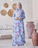 Sipo Eid Hot Selling Malaysia Style Baju Kurung Pahang Muslim Women's Plus Size Beautiful Printed Dress Modern Baju Kurung