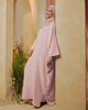 SIPO Hot Sale Muslim Style Textured Silk Kaftan Dress Malaysia Modest Kaftan