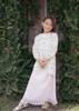 SIPO Eid Custom Malaysia Baju Kurung Kids Kurung Mini Kurung Modern Cutting Musulmane Perempuan Dress Small Puff Sleeves Modern Kurung
