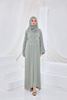 Sipo New Design Malaysia Style Abaya with Exclusive Handmade Beads Muslim Women Dresses