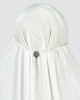 SIPO Islamic Border Embroidery Telekung Malaysia Jubah Satin Fabric Muslim Women dress Telekung