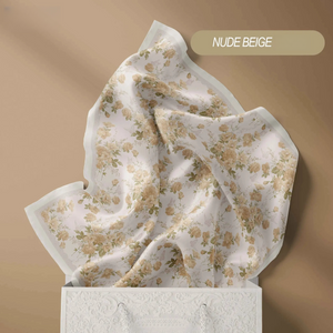 SIPO Factory Malaysia Custom Printed Cotton Voile Square Scarf Hijab Malaysia Tudung Bawal Cotton Voile For Women