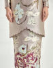 Embroidery Baju Kurung Moden Flower Lace