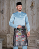  Customization Baju Melayu Tailored Fit Sky Blue