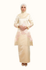 Kurung Pahang Baby Blue Lace Embroidery Design 