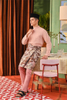 SIPO Factory Price Stylish Men's Baju Melayu Nehru Collar Seashell-Metal Ring Buttons And Patched Pockets