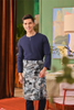 SIPO Oem Design Eid Malaysia Men's Traditional Kurta with Key-Hole Neckline And Button Detail