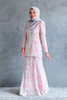 SIPO Wholesale Baju Kurung And Malay Clothes Premium Cotton with Body Lace Women Muslim Dress 