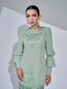 SIPO High Quality OEM ODM Muslim Embroidery Lace Sleeve Malaysia Baju Kurung Modern for Women 