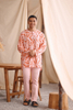 SIPO Men's Kurta with Key-Hole Neckline And Button Detail Kurta Sets for Men