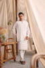 SIPO Wholesale Supplier of Men's Keyhole Kurta with Button Accents 
