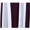Ramadan Contrast Color Muslim Islamic Abaya Maxi Dress Modest Dress