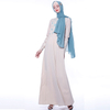 Floral Embroidery Muslim Islamic Abaya Maxi Dress Modest Dress