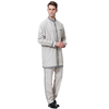 Middle East Double Pieces Modest Botton Line Man Throb With Pocket