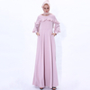 Buffon Cuff Muslim Dress Islamic Clothing Women Maxi Dresses Abaya 