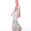 Two Pieces Islamic Clothing Maxi Dress Muslim Ladies Women Dresses With Lining